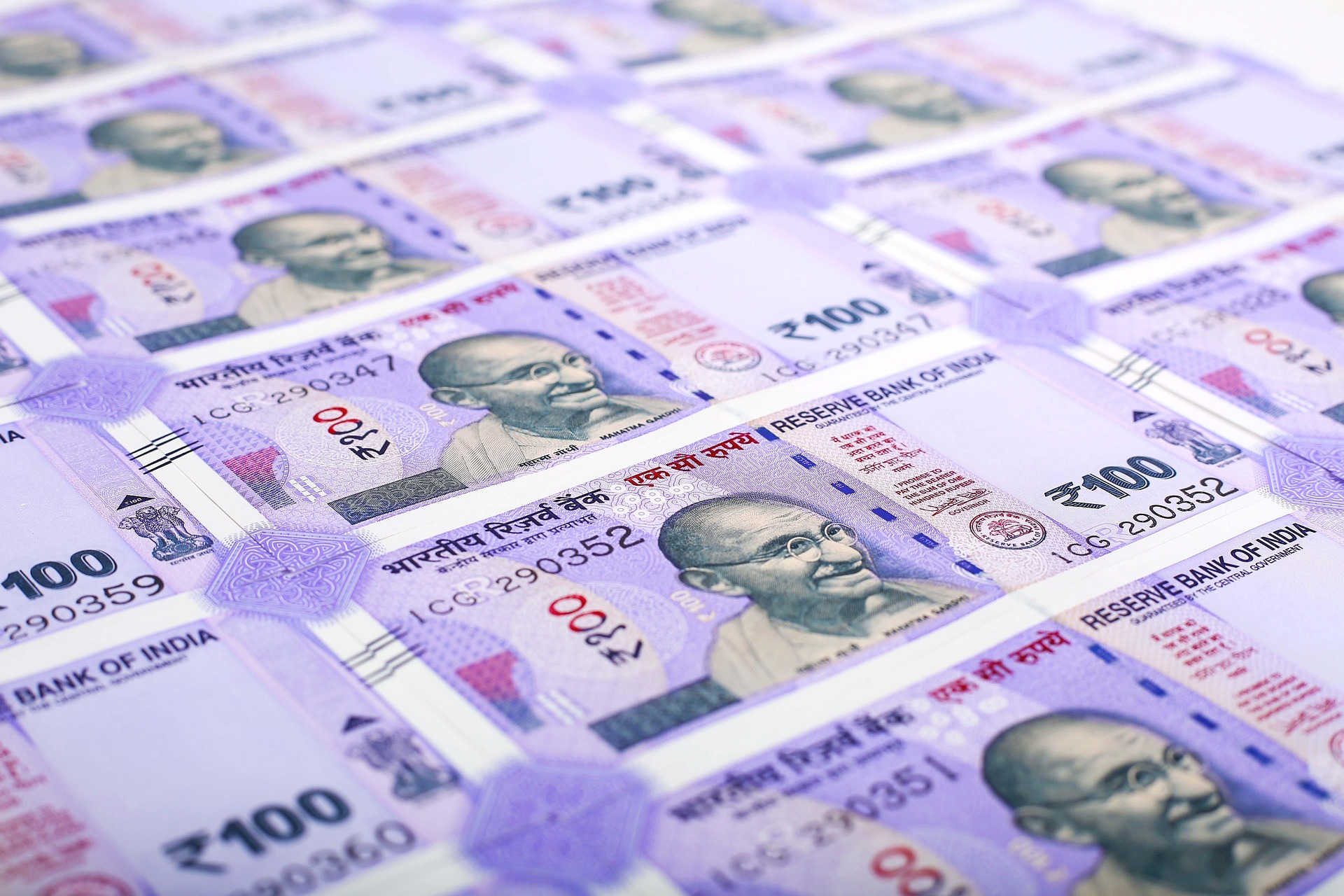 Reserve Bank of India currency production sheet